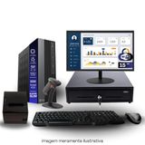 Kit Automação Pdv Tob I5 4ªg 4gb Ssd 120gb Win10 Rede S/fio Teclado Mouse Monitor 15" Gvt. Dinheiro Imp. Térmica Leitor