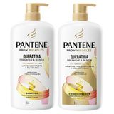 Kit Shampoo E Condicionador Pantene Pro-v Miracles Queratina 1 Litro