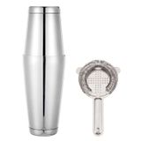 Kit Strainer + Coqueteleira E Mini Tin 28/18oz 840/ 540ml