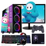 Computador Pc Gamer Completo Tob Intel Core I7 Ssd 240gb 16gb Teclado Mouse Joystick Mouse Pad E Headset Gamer Monitor 1