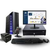 Kit Automação Pdv Tob I5 8gb Ssd 120gb Win10 Rede S/fio Teclado Mouse Monitor 19" Gvt. Dinheiro Imp. Térmica Leitor Cód