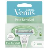 Carga Gillette Vênus Pele Sensível 2 Unidades