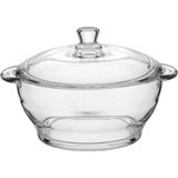 Tigela Com Tampa 1,5 Litro 22x14x14 Vidro N2470890 - Quanhe