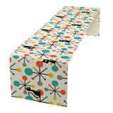Gato Preto Moderno Table Runner Yearn Jear Mid Century 30x300cm