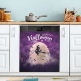 Capa Magnética Para Lava-louças Shji Happy Halloween Witch 58,5x66cm