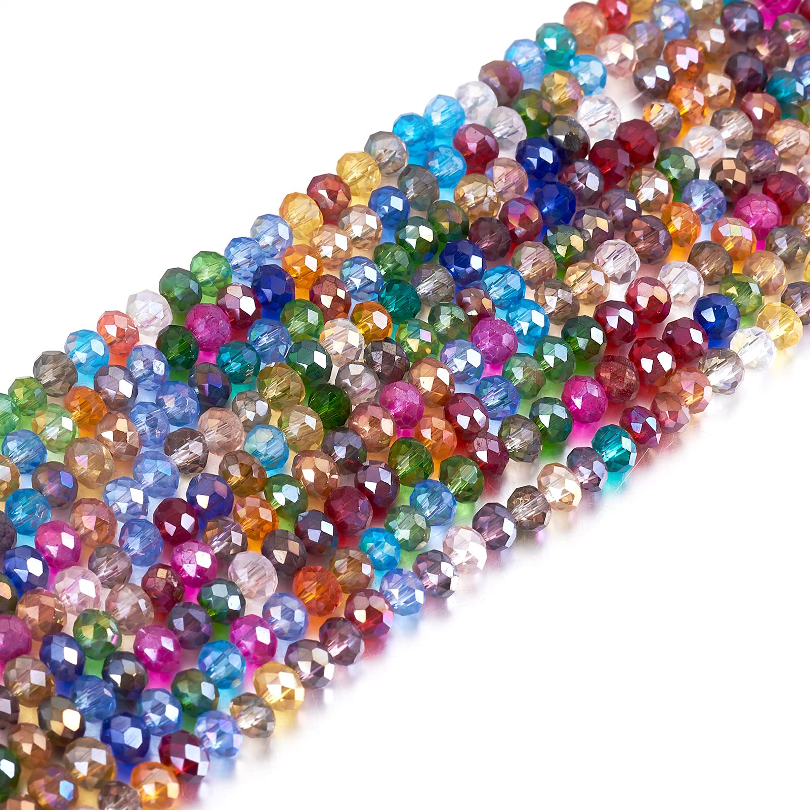 Beads Fashewelry Electroplate Crystal Glass 4 Mm 30 Fios