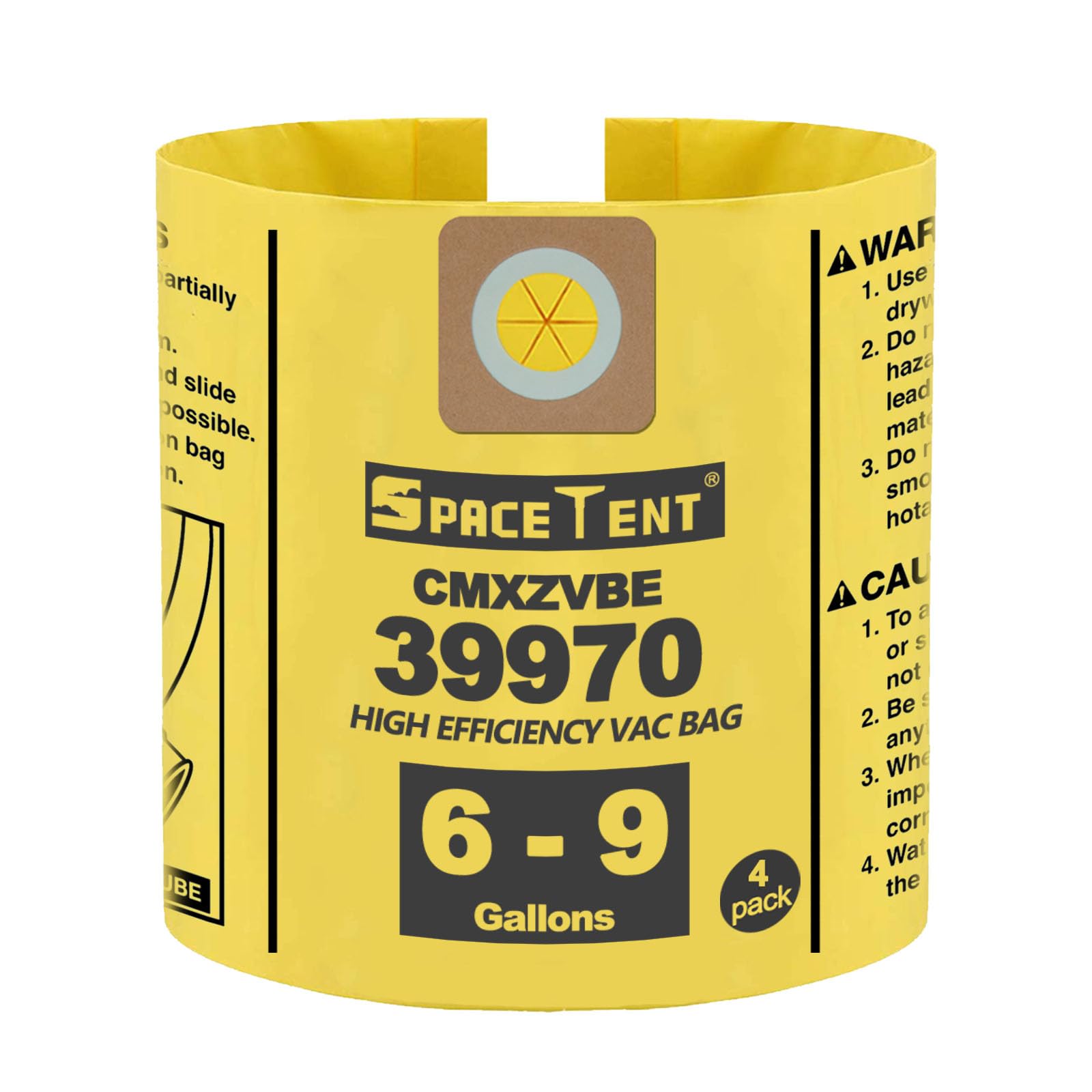 Sacos De Vácuo Spacetent Cmxzvbe39970 Para Craftsman 6-9 Galões