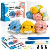 Kit De Crochê Hejin Beginner Com Vídeos E Tutoriais Para Crianças E Adultos