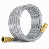 Mangueira De Jardim 360 Gadget Short Water Leader 2m 304 Em Aço Inoxidável