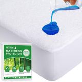 Protetor De Colchão Impermeável Moonsea Short King Rv Size