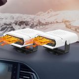 Aquecedor De Carro Tujoe 2 Em 1 De Aquecimento/resfriamento Rápido 12v 150w Branco