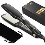 Alisador De Cabelo Com Chapinha De Titânio Com 4,3 Cm De Largura Wavytalk