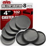 Porta-copos De Móveis Propa Non Slip Premium Rubber Pads X8