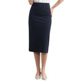 Saia Lápis Zxihzf, Roupa Casual De Negócios Feminina, Azul Marinho