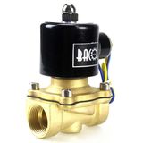 Válvula Solenóide Elétrica Bacoeng Brass 3/4" Ac110v Npt