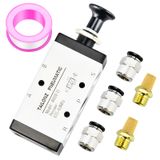 Válvula Pneumática De Tração Manual Tailonz Pneumatic 4r410-15 1/2npt