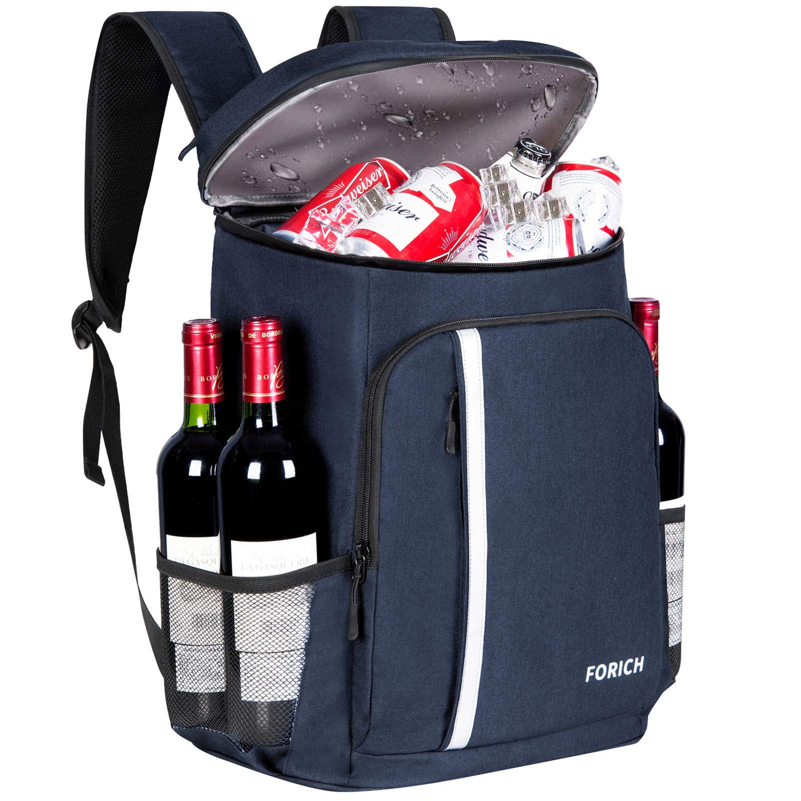 Mochila Cooler Forich Isolated Waterproof 30l 30 Latas Azuis
