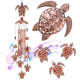 Wind Chimes Qunpon Turtle, Presentes De Natal Para Mulheres, Decoração De Jardim