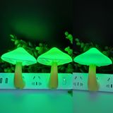 Light Night Light Ausaye Mushroom Sensor Led, Pacote Com 3 Unidades, Verde