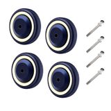 Carrinho De Compras Wheels Ninoso 4 Wheels Poliuretano 1200 Libras