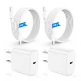 Carregador Jeenek 20w Usb C, Carregador Rápido Para Iphone 16 15