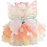 Vestido Dog Princess Aza Para Cães Pequenos Butterfly Xs