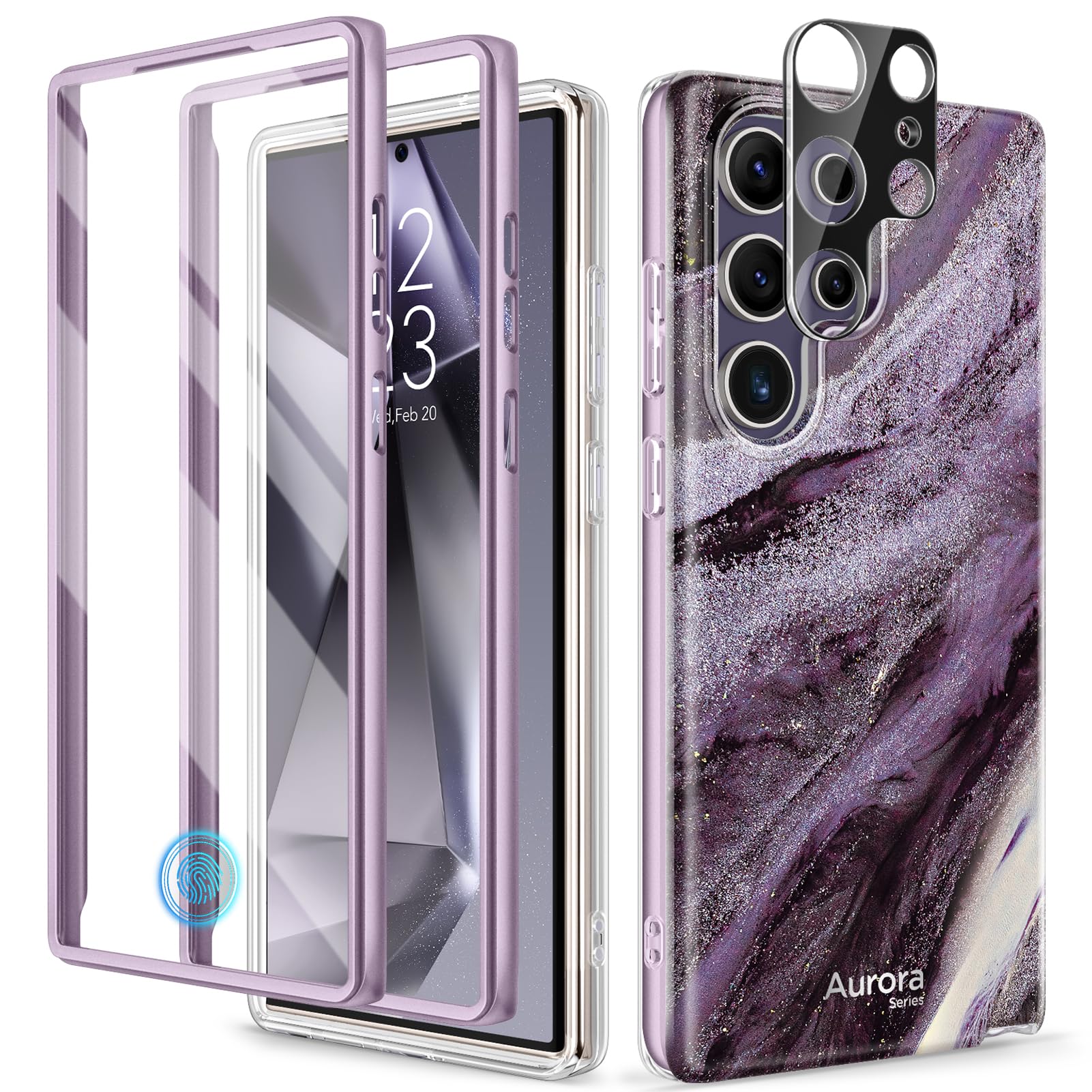 Capa De Telefone Gviewin Projetada Para Samsung Galaxy S24 Ultra