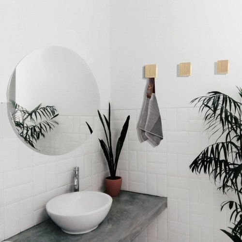 Espelho Multiuso Lapidado Redondo 80cm E2g Design