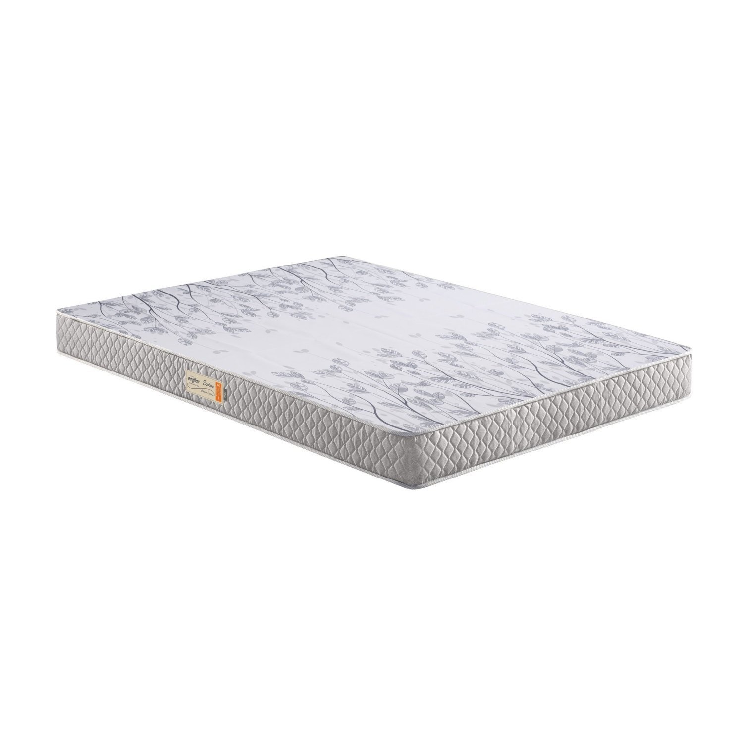 Colchão Casal Ecoflex D26 Ecoline 138x188x12cm Cinza