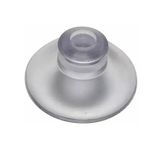 6 Ventosas De 20mm 2cm De Pvc Para Vidro E Superfícies Lisas