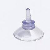 6 Ventosas De 20mm 2cm De Pvc Com Ponta Para Superfície Lisa