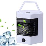 Ar Condicionado Portátil Usb Mini Com Ventilador Ajustável