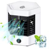 Ar Condicionado Portátil Usb Mini Com Luz Led Para Conforto