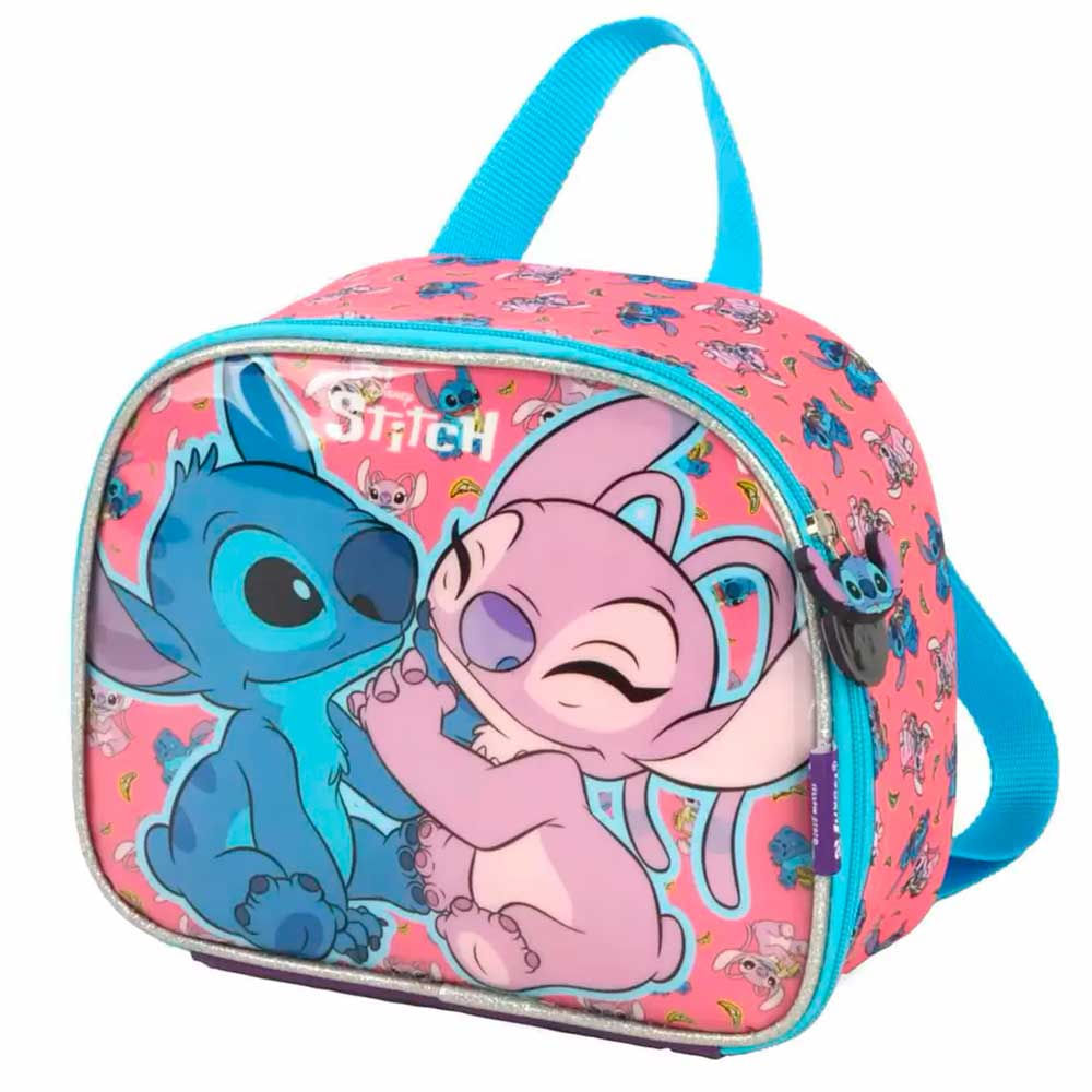 Lancheira Infantil Termica Disney Stitch E Angel Luxcel - Carrefour