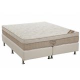 Cama Box Super King Ortobom Elegant Nanolastic Super 193x203x27cm Ortobom