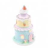 Casa Bolo Páscoa Pastries C/led 1050395 25,5x16,5x16,5m