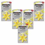 30 Pilhas Baterias 10 Pr70 Aparelho Auditivo Rayovac