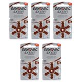 30 Pilhas Baterias 312 Pr41 Aparelho Auditivo Rayovac