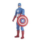 Boneco Capitao Amerca Titan Hero Marvel 30 Cm Hasbro