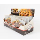 Kit Com 6und Waffle Tipo Belga Belle Waffe 50g
