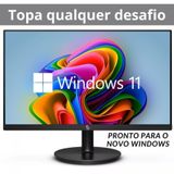 Monitor Gamer 24 Led Full Hd 3green Vga E Hdmi 75hz Preto