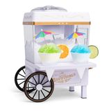 Máquina De Gelo Raspado Snow Cone Nostalgia Retro Table-top White