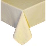 Toalha Mesa Quadrada Reggina 140x140cm Bege Argivai