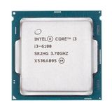 Processador Intel Core I3 6100 3.7 Ghz 3mb/1151 6ª Geração C/placa De Video Integrada (oem)