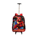 Mochila Flash Rodinhas Meninos Escolar Infantil Aulas