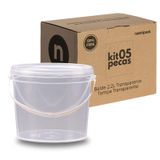 Balde Para Transporte De Alimentos 2l