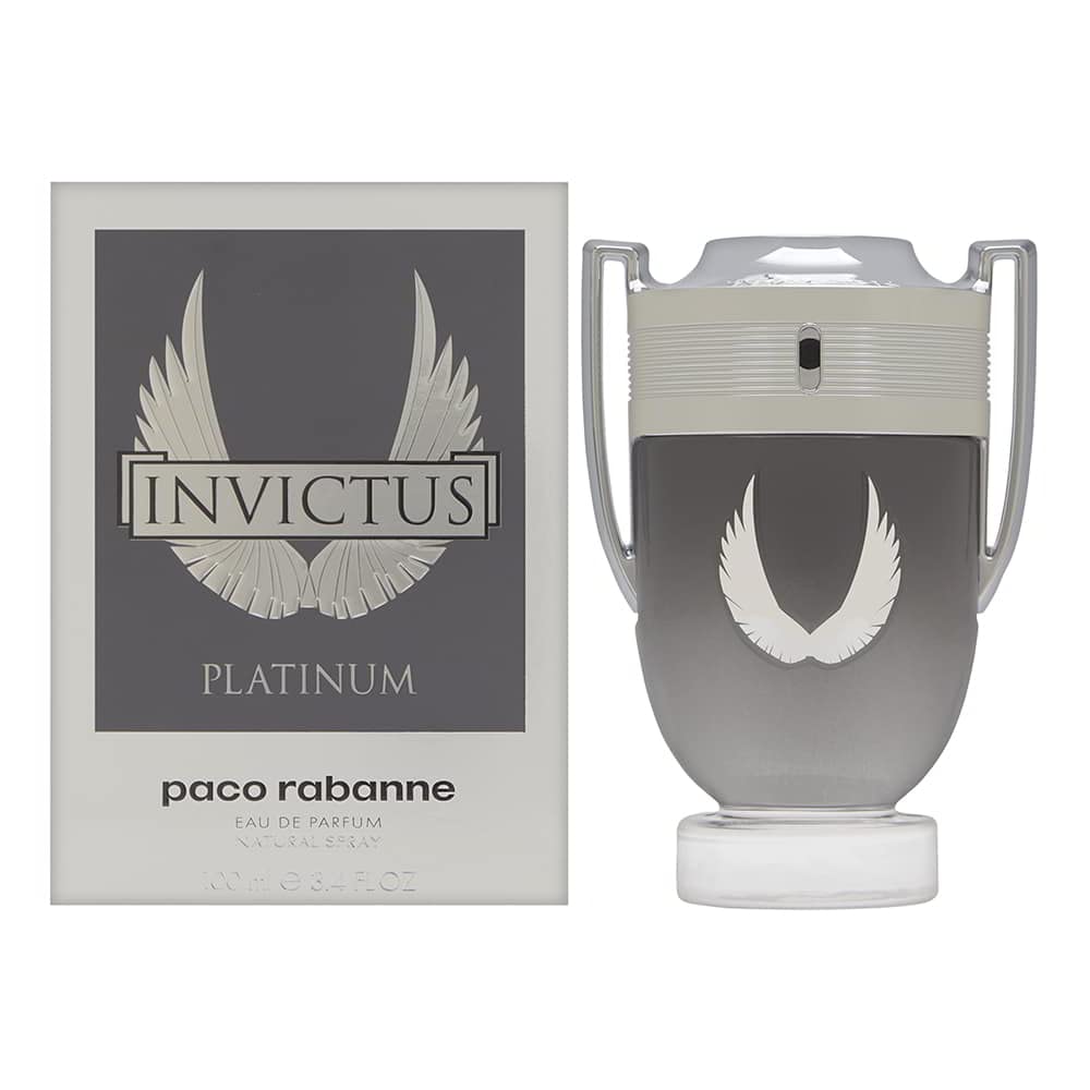 Invictus Platinum Eau De Parfum Spray 3.4 Oz