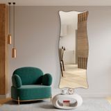 Espelho Corpo Inteiro Moderno Do Pinterest 70x170cm Paris Preto