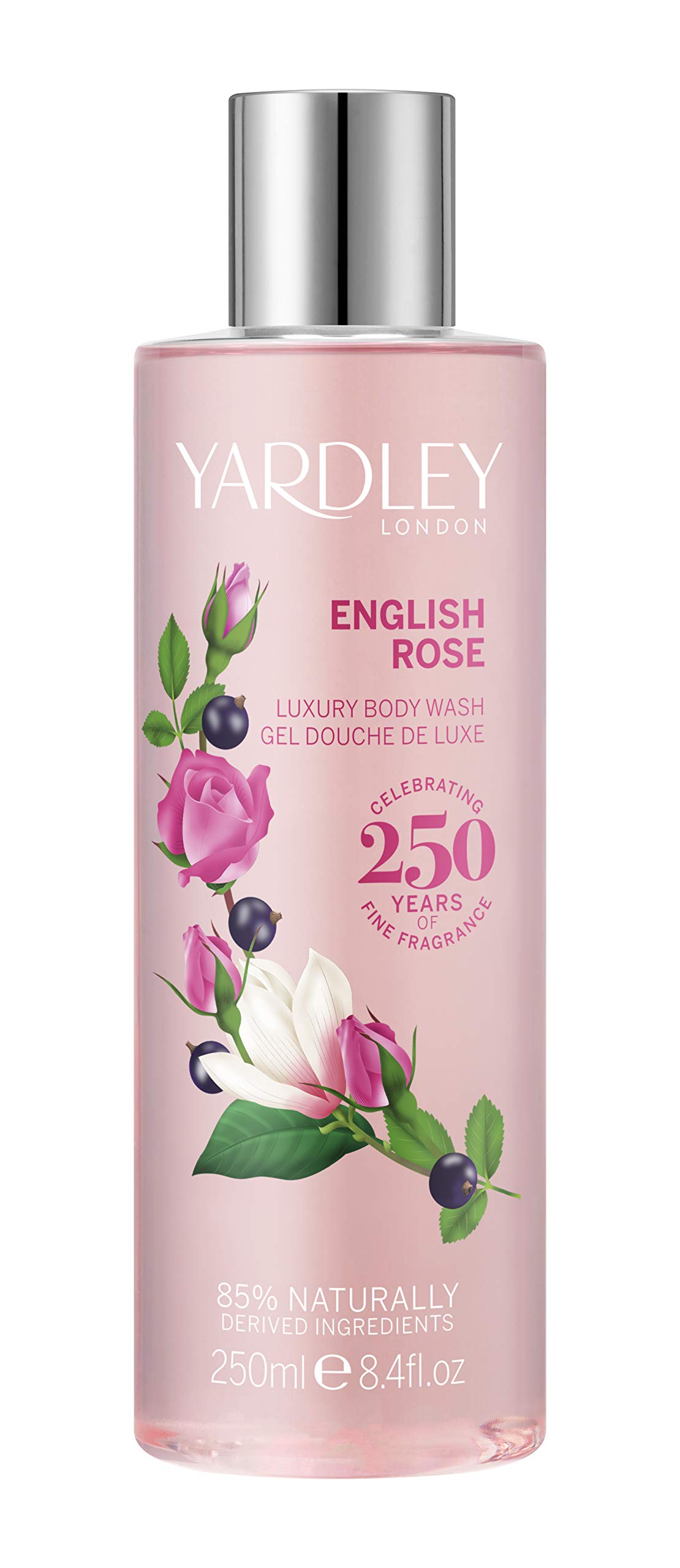 Sabonete Líquido Yardley Of London English Rose 250 Ml De Luxo