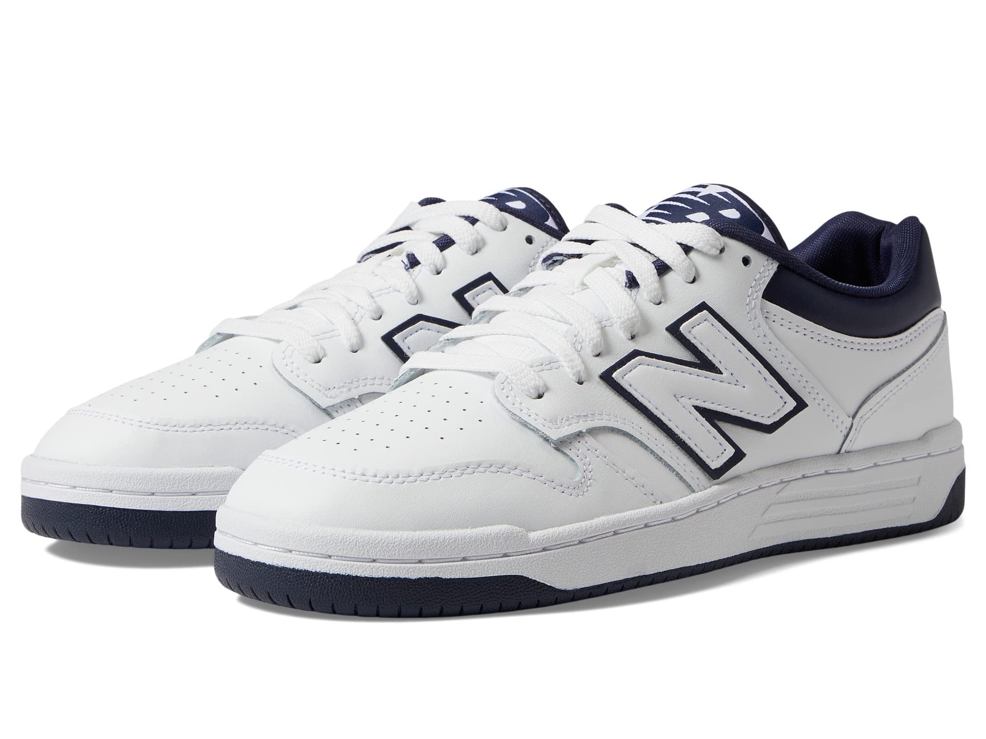 Tênis New Balance Bb480 V1 Unissex Branco/azul Marinho Tamanho 11,5